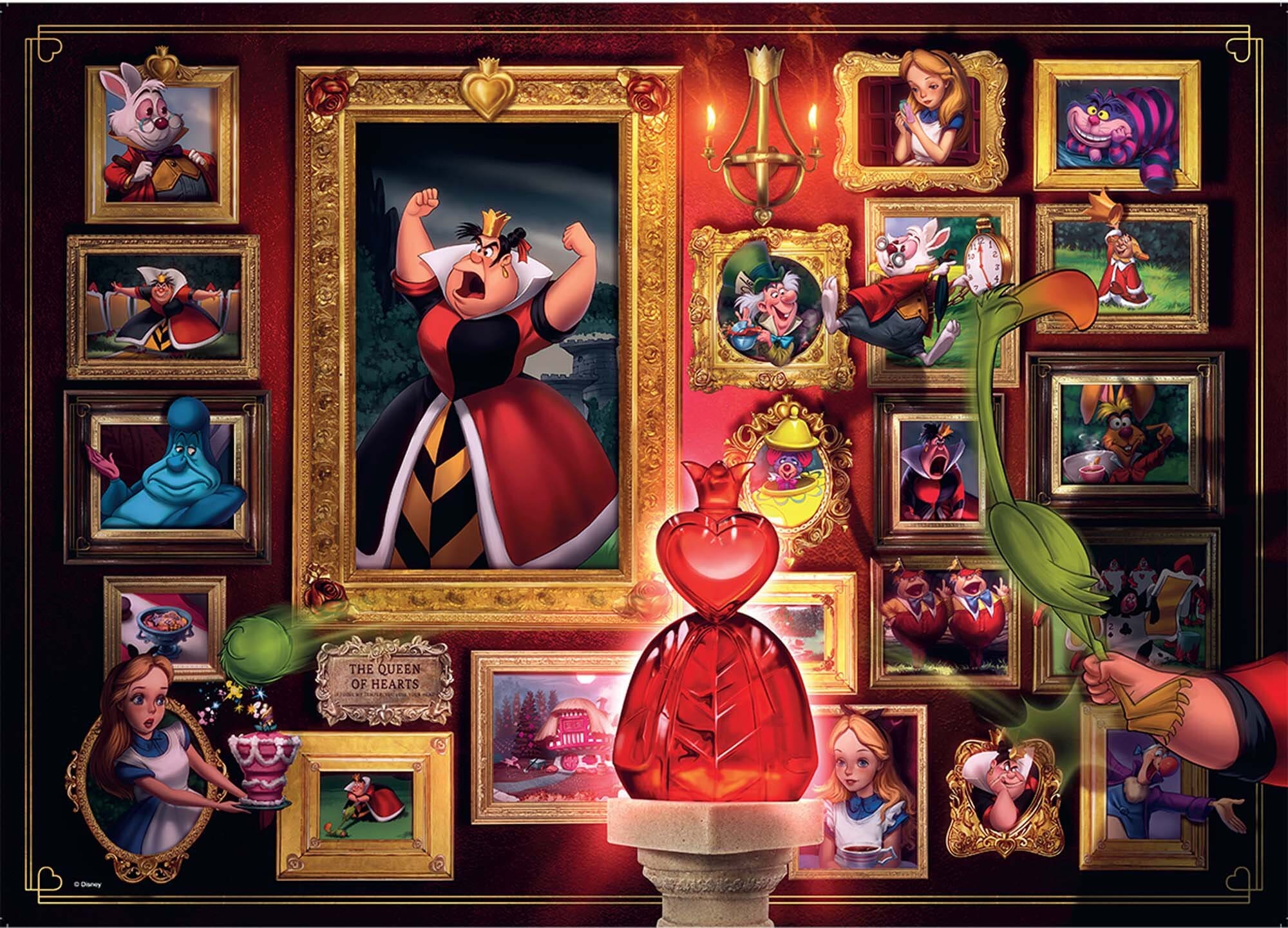 Ravensburger Palapeli, Disney Villainous - Queen of Hearts 1000 palaa