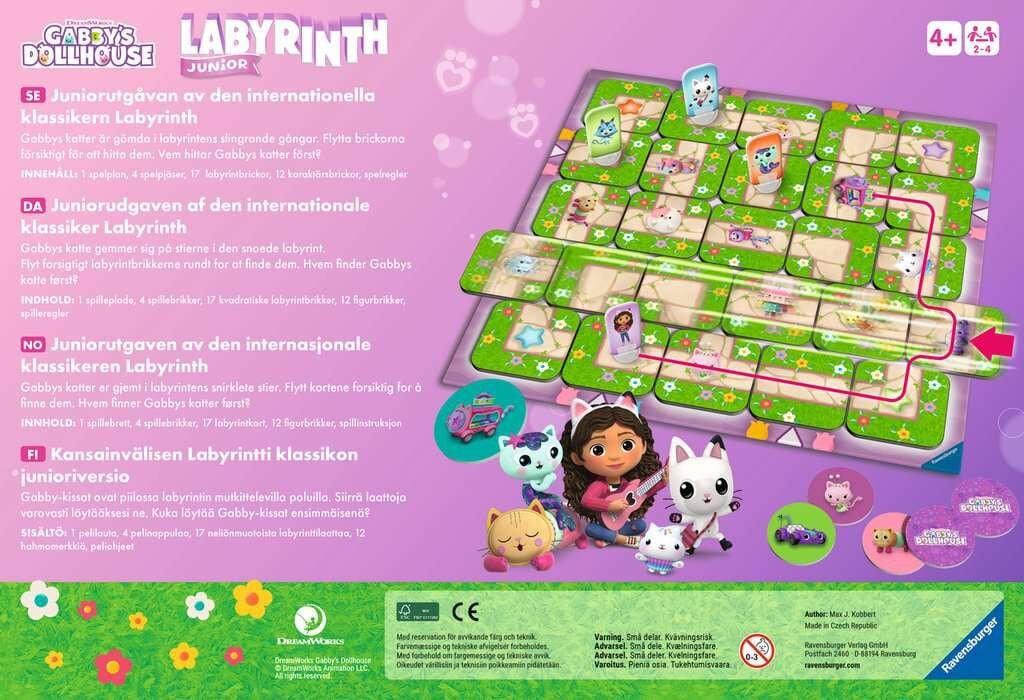 Ravensburger - Gabby Labyrintti Junior