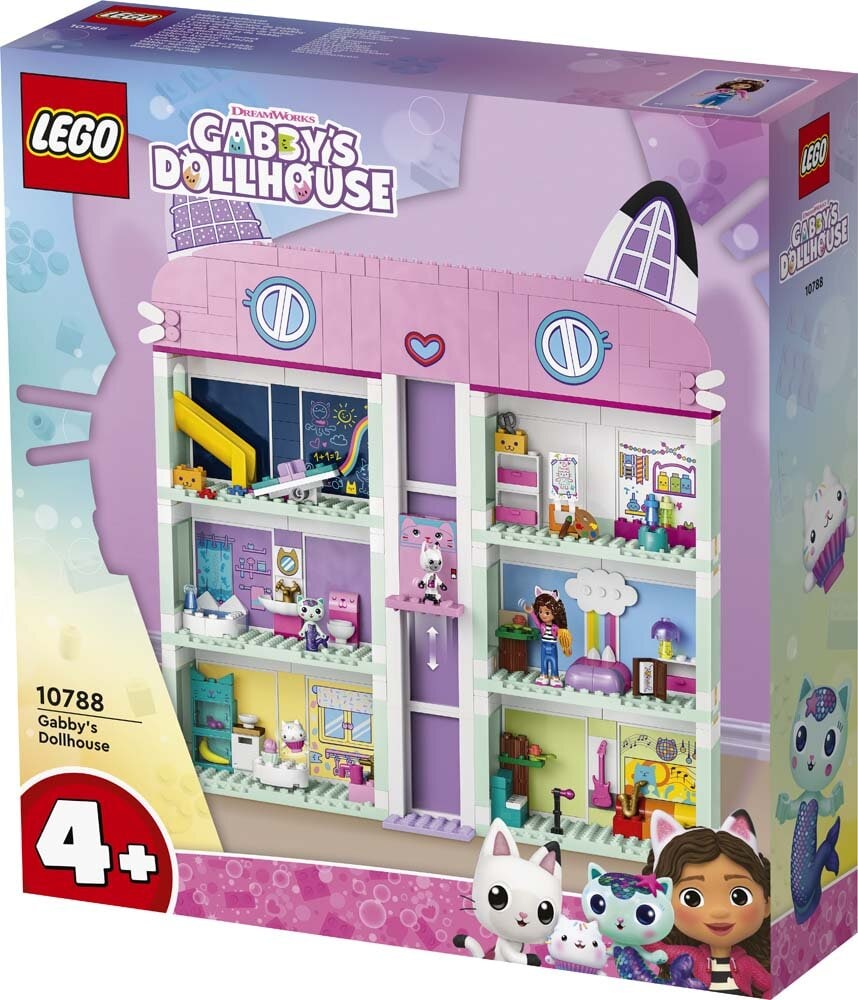 LEGO Gabby's Dollhouse - Gabbyn nukketalo 4+