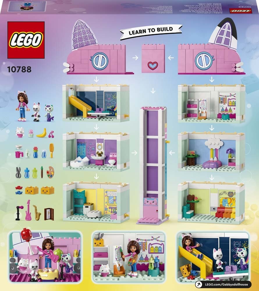 LEGO Gabby's Dollhouse - Gabbyn nukketalo 4+