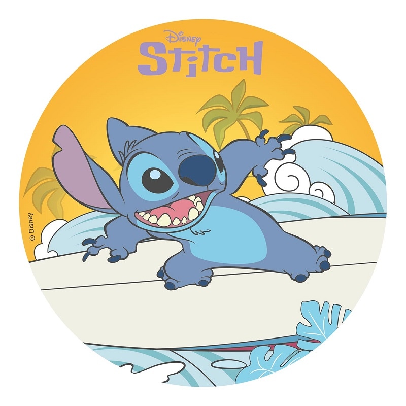 Kakkukuva Disney Lilo & Stitch - Vohveli 20 cm