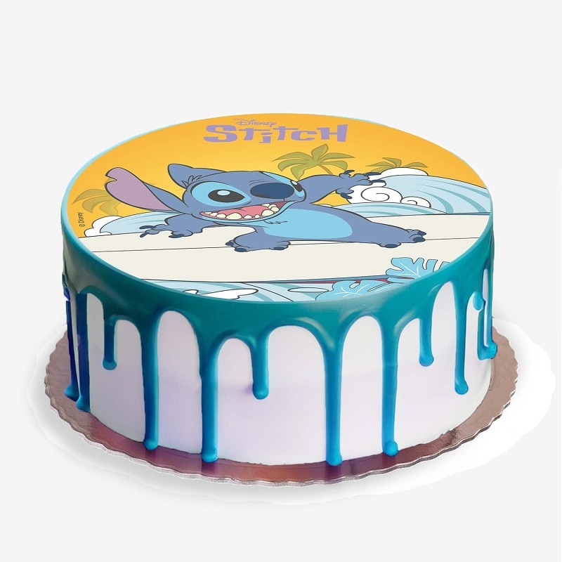 Kakkukuva Disney Lilo & Stitch - Vohveli 20 cm