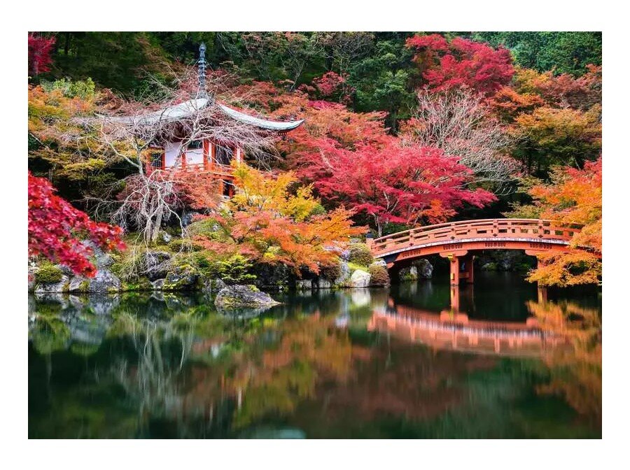 Ravensburger Palapeli - Daigo-ji, Kyoto Japan 1000 palaa