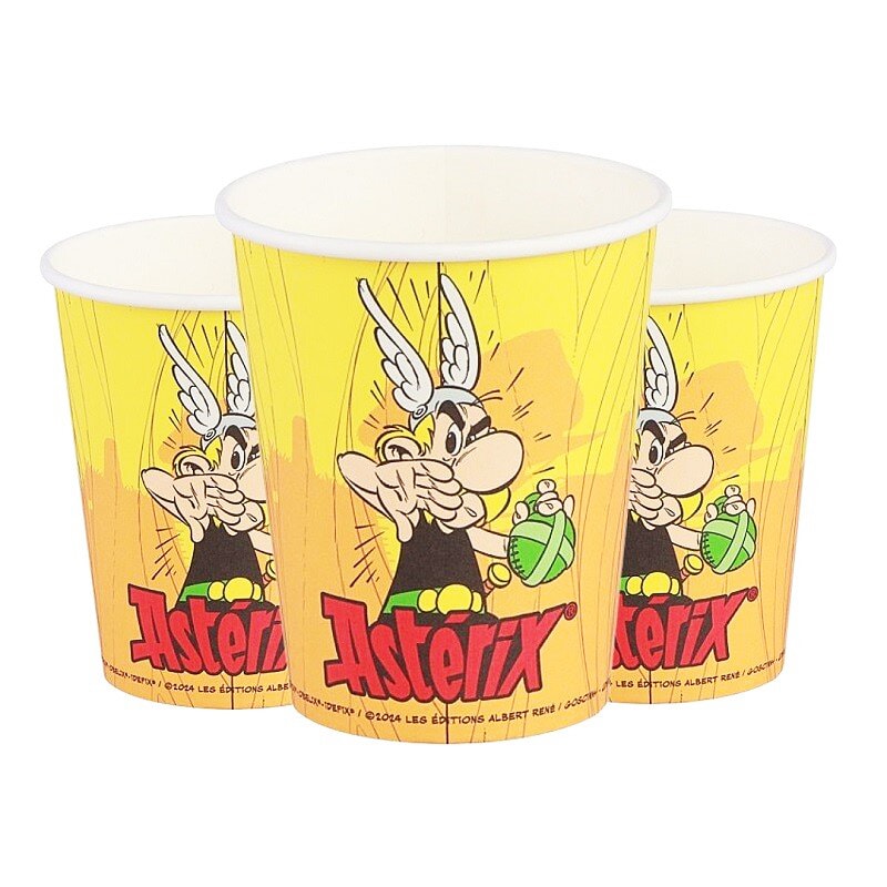 Asterix Pahvimukit 8 kpl