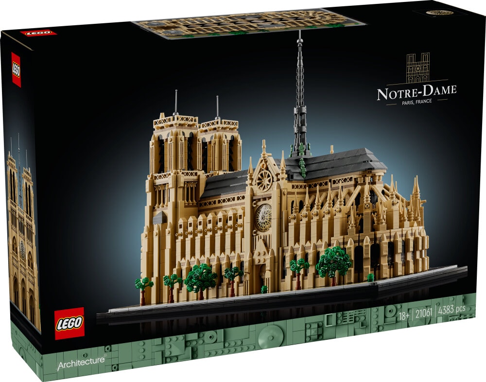 LEGO Architecture - Notre-Dame Pariisissa 18+