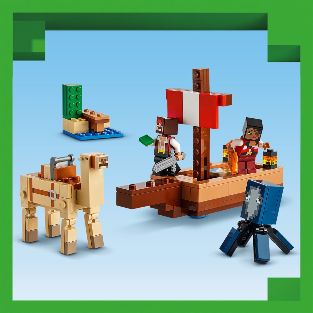 LEGO Minecraft - Merirosvolaivan matka 8+