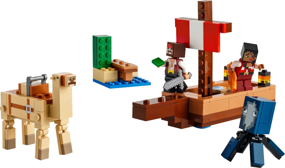 LEGO Minecraft - Merirosvolaivan matka 8+