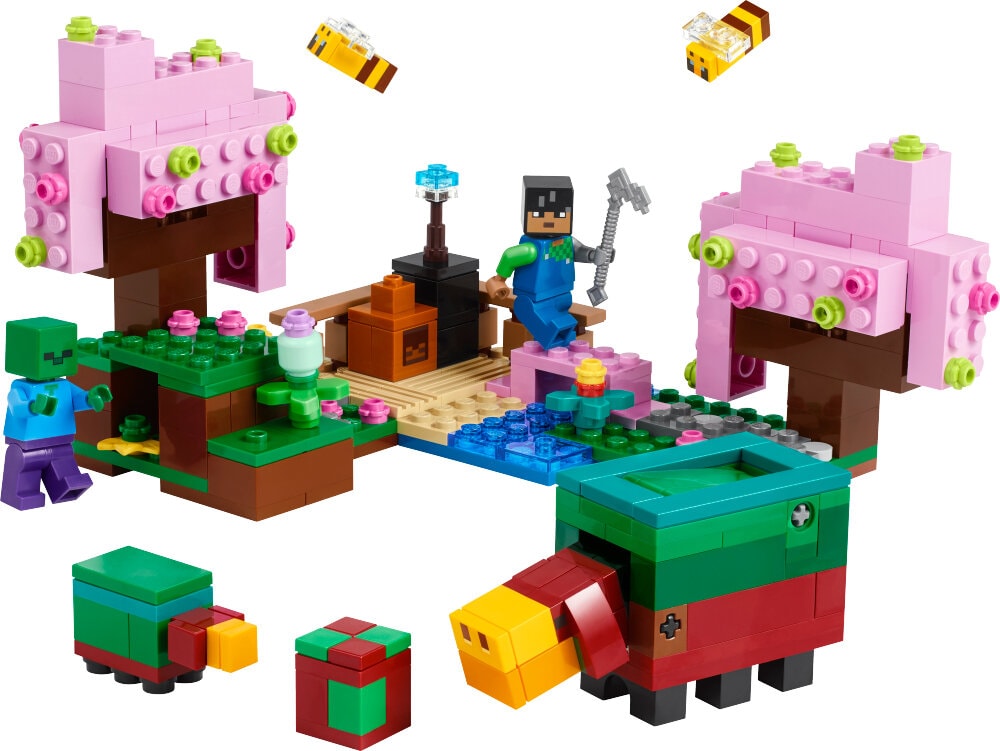 LEGO Minecraft - Kukkiva kirsikkapuutarha 8+