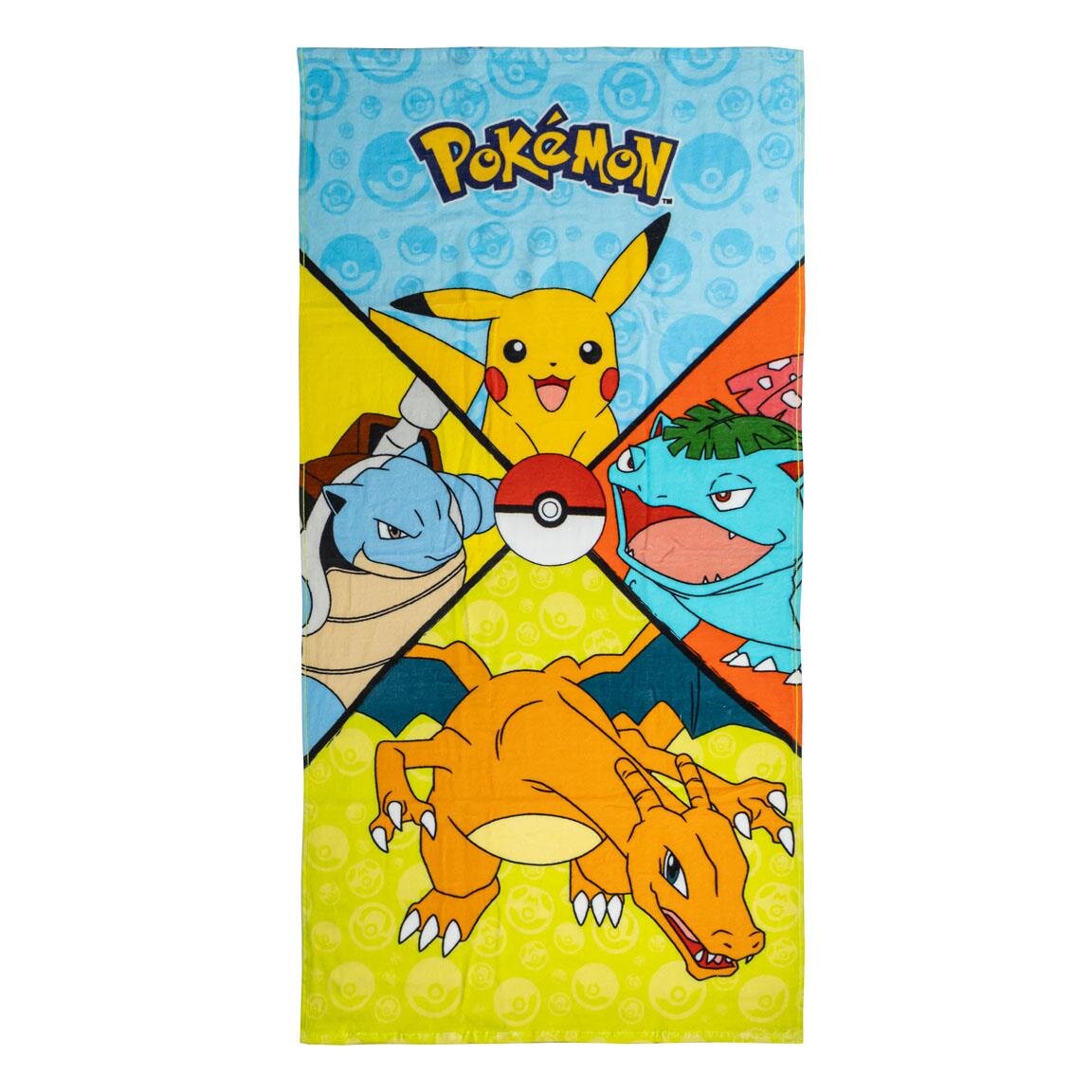 Pokémon - Puuvillainen kylpypyyhe 70 x 140 cm