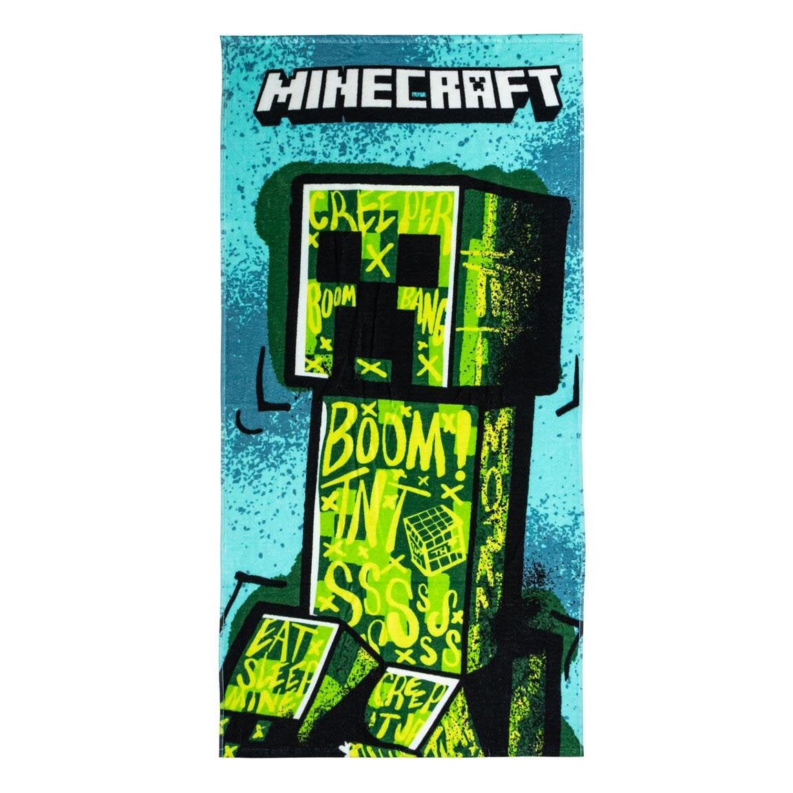 Minecraft - Puuvillainen kylpypyyhe 70 x 140 cm