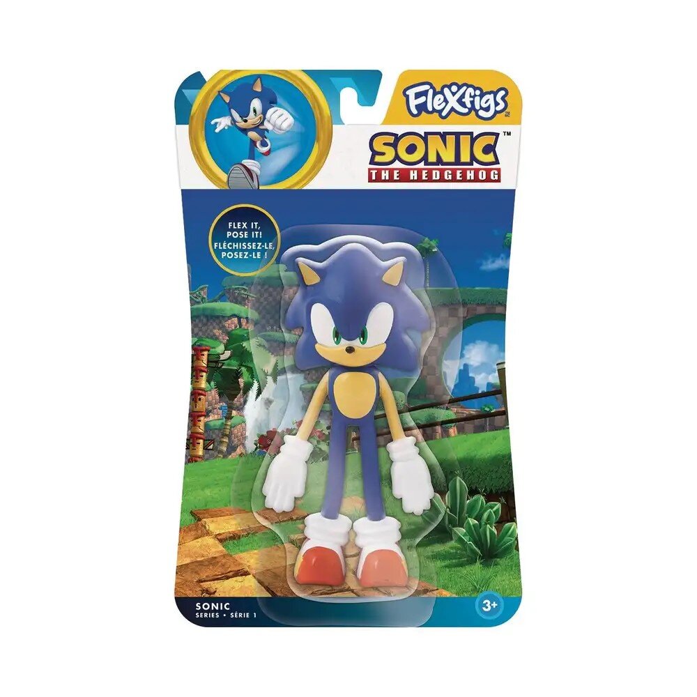 Sonic The Hedgehog - Taivutettava Sonic-hahmo 13 cm