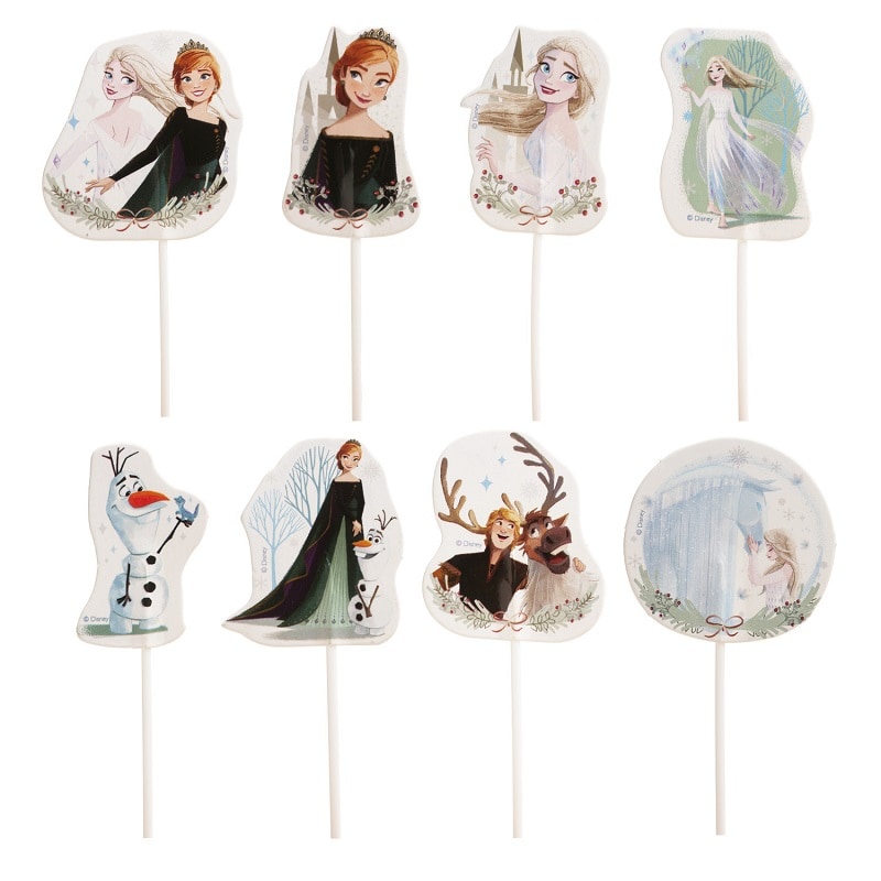 Frozen 2 - Cake Toppers 16 kpl