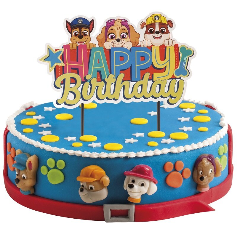 Ryhmä Hau - Cake Topper Happy Birthday