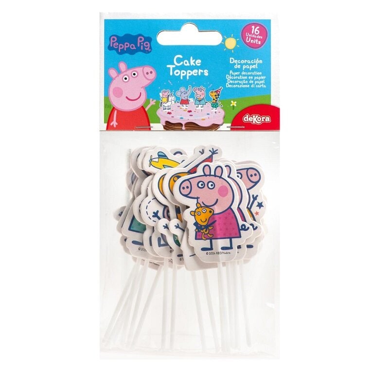 Pipsa Possu - Cake Toppers 16 kpl