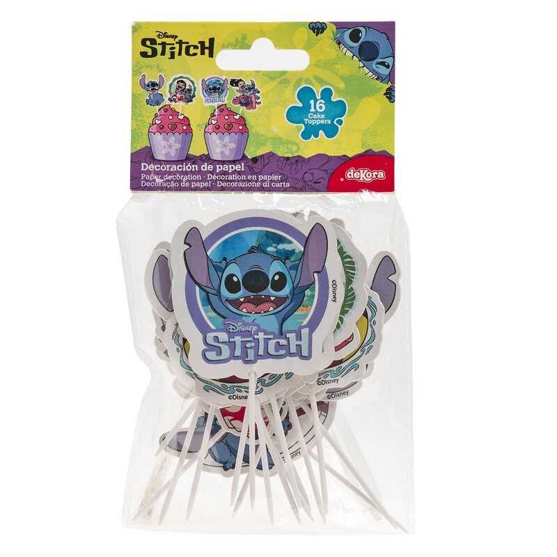 Lilo & Stitch - Cake Toppers 16 kpl