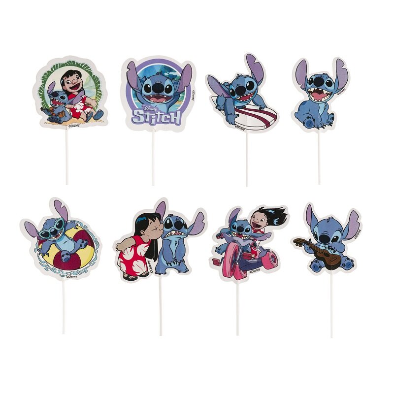 Lilo & Stitch - Cake Toppers 16 kpl