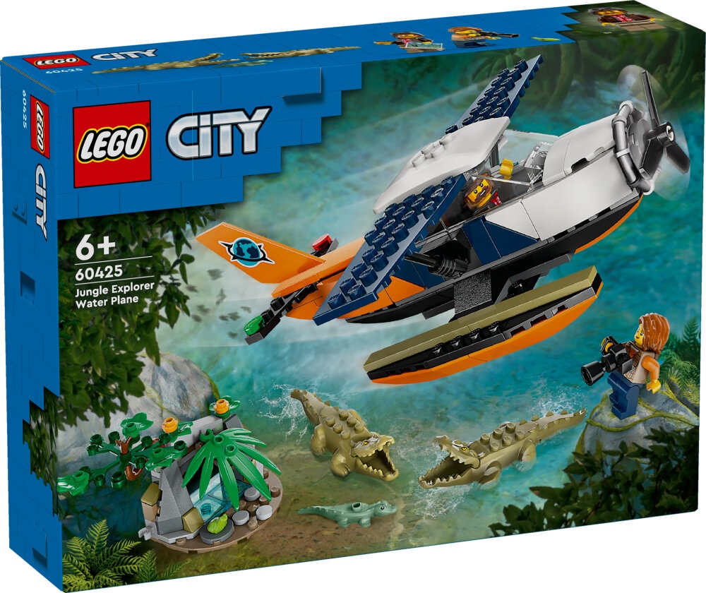 LEGO City - Viidakkotutkijan vesitaso 6+