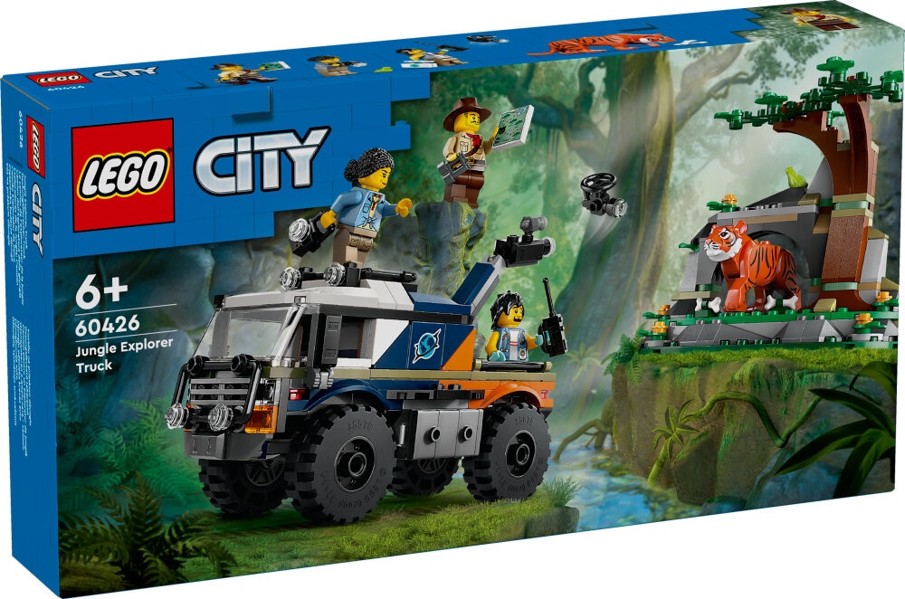 LEGO City - Viidakkotutkijan maastoauto 6+