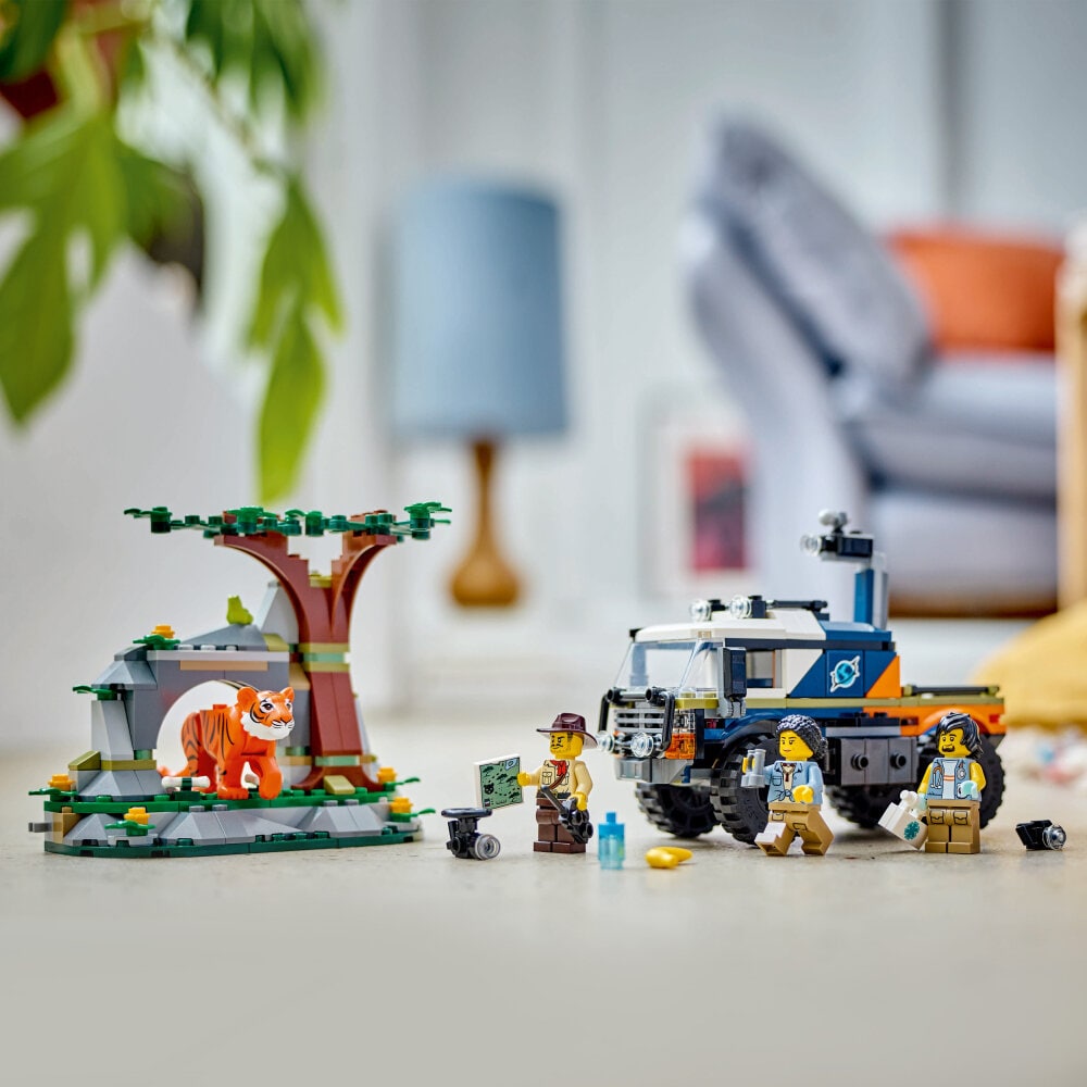 LEGO City - Viidakkotutkijan maastoauto 6+