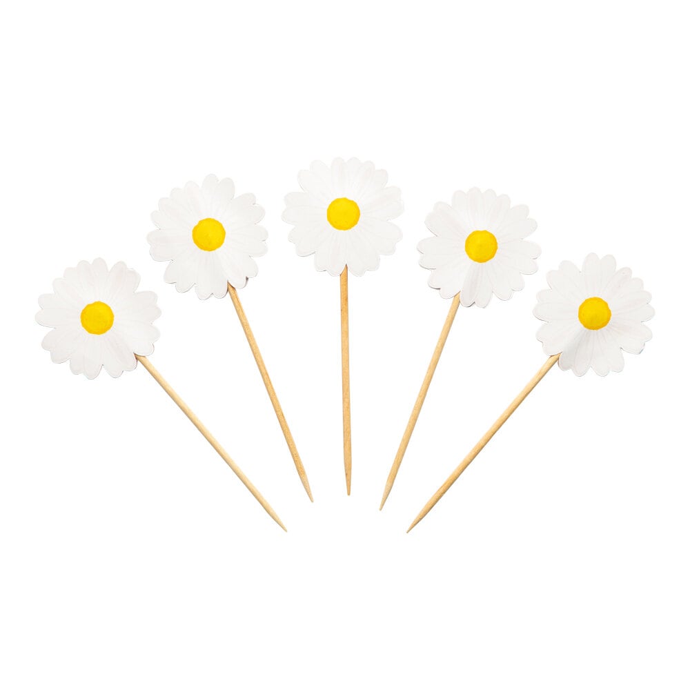 Daisy - Cake Toppers 10 kpl