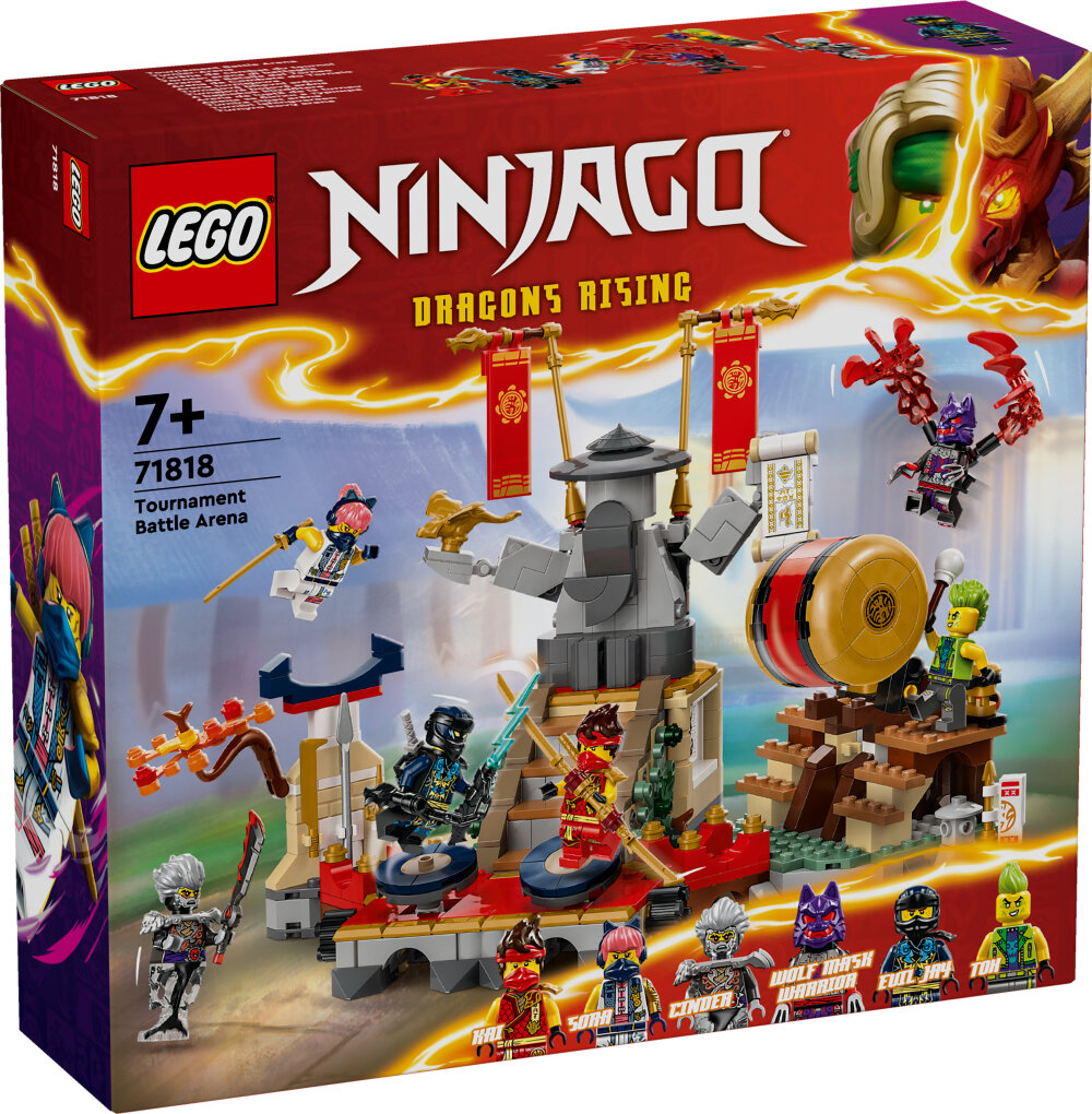 LEGO Ninjago - Turnajaisten taisteluareena 7+