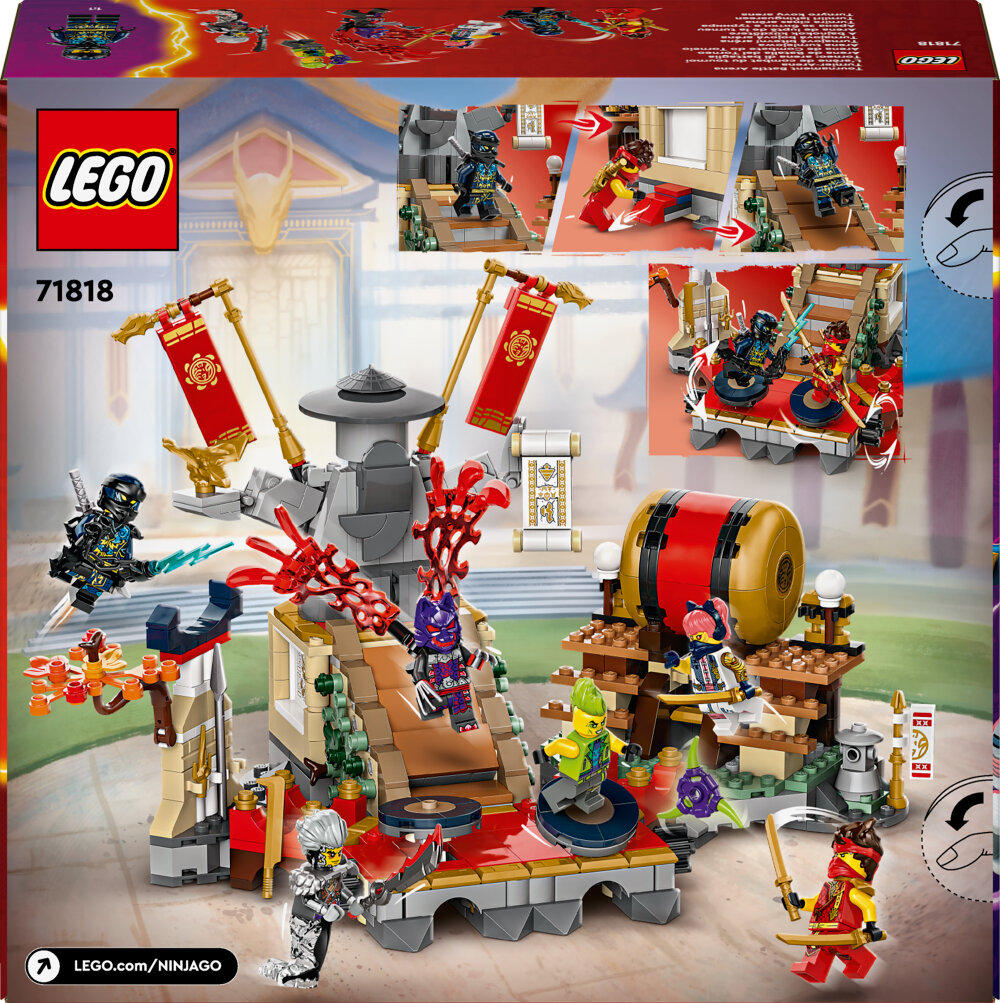 LEGO Ninjago - Turnajaisten taisteluareena 7+