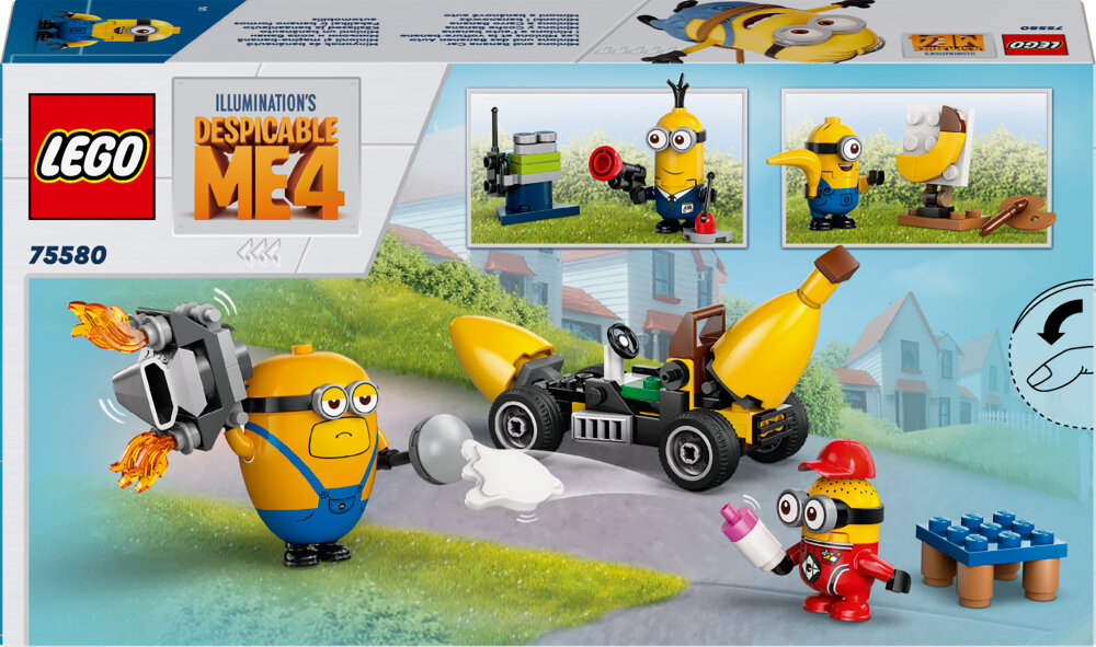 LEGO Minions - Kätyrit ja banaaniauto 6+