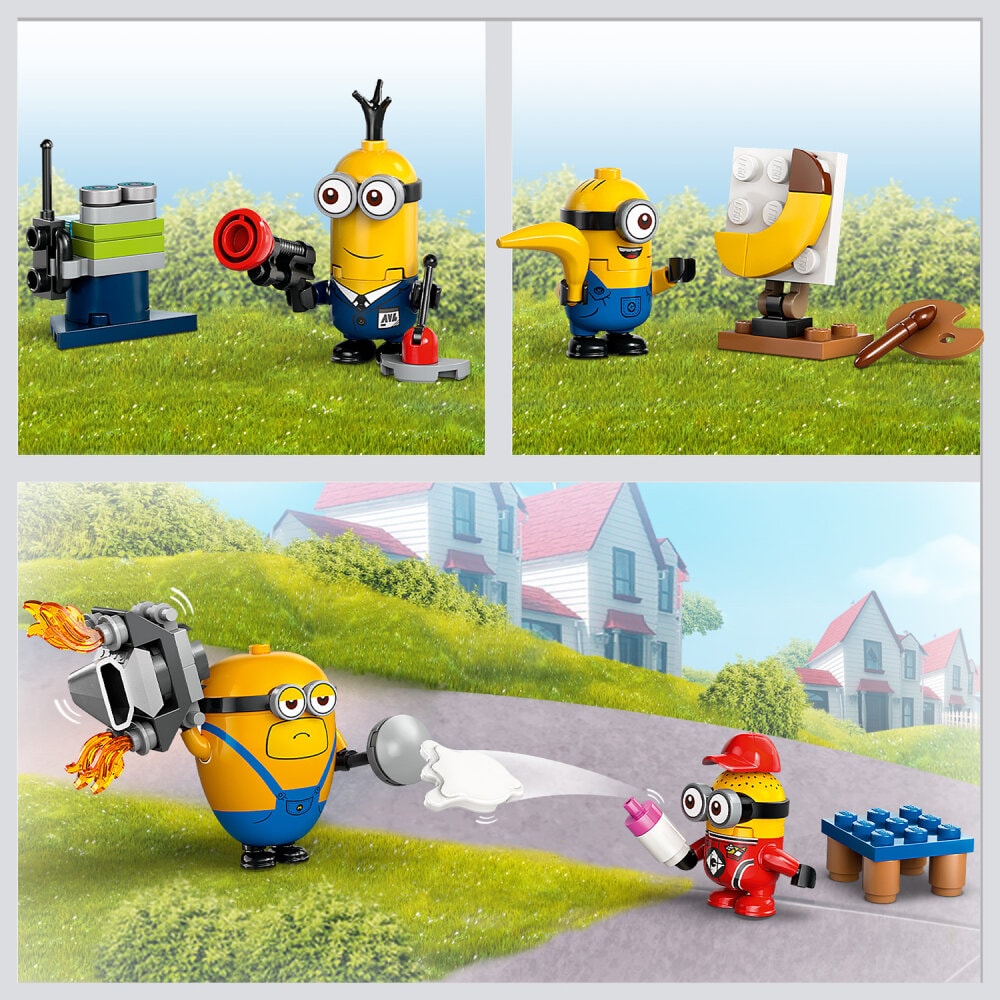 LEGO Minions - Kätyrit ja banaaniauto 6+