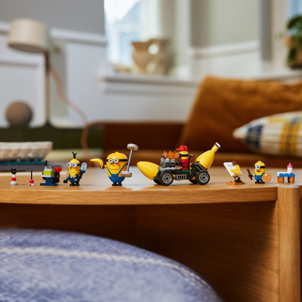 LEGO Minions - Kätyrit ja banaaniauto 6+