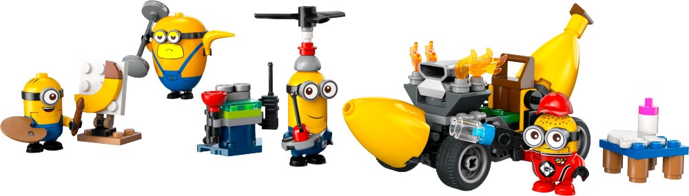 LEGO Minions - Kätyrit ja banaaniauto 6+