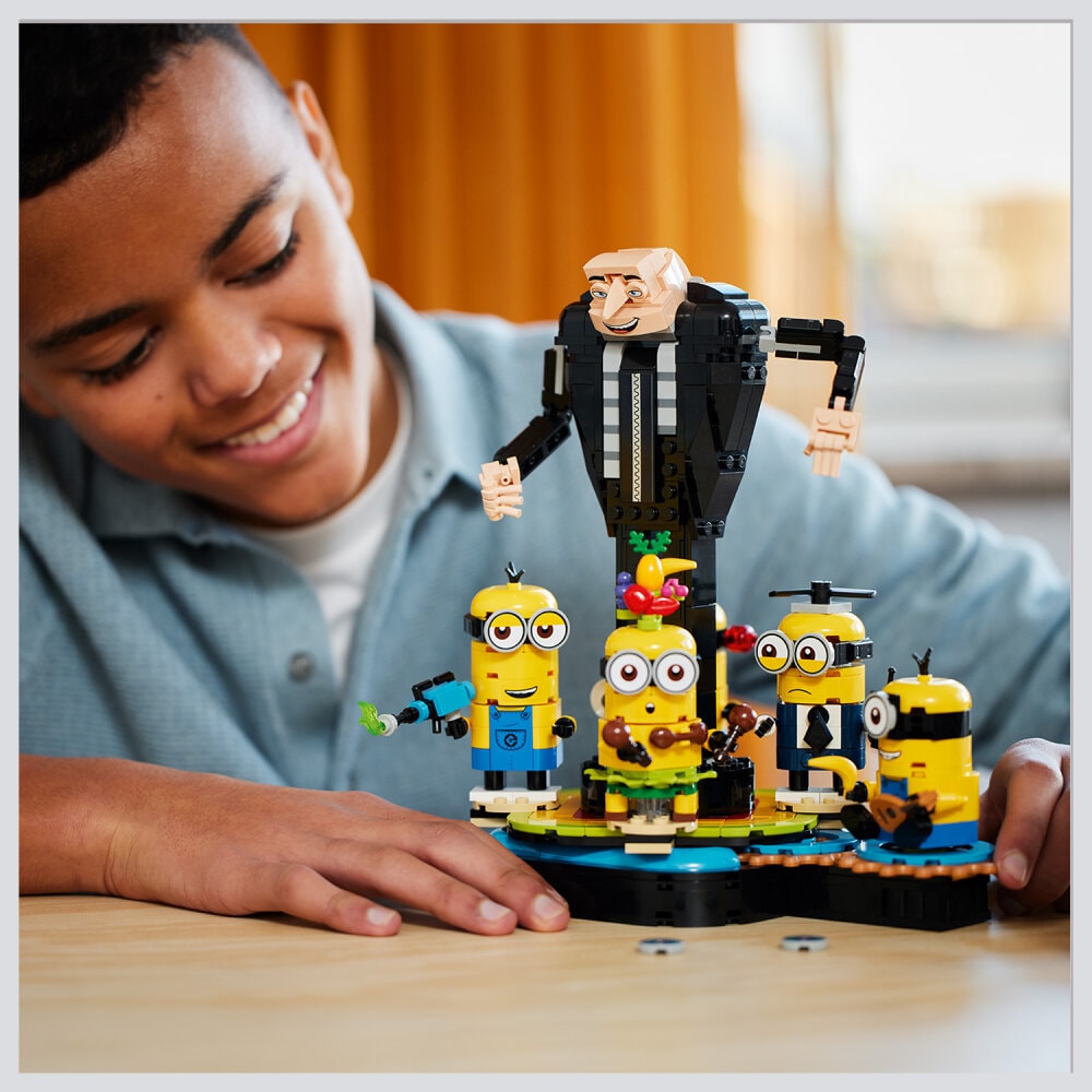 LEGO Minions - Palikoista rakennettavat Gru ja kätyrit 9+