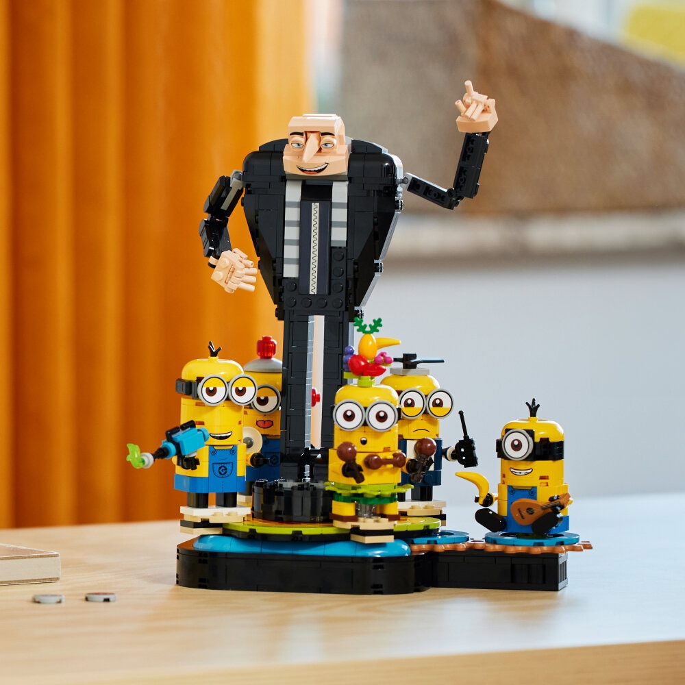 LEGO Minions - Palikoista rakennettavat Gru ja kätyrit 9+