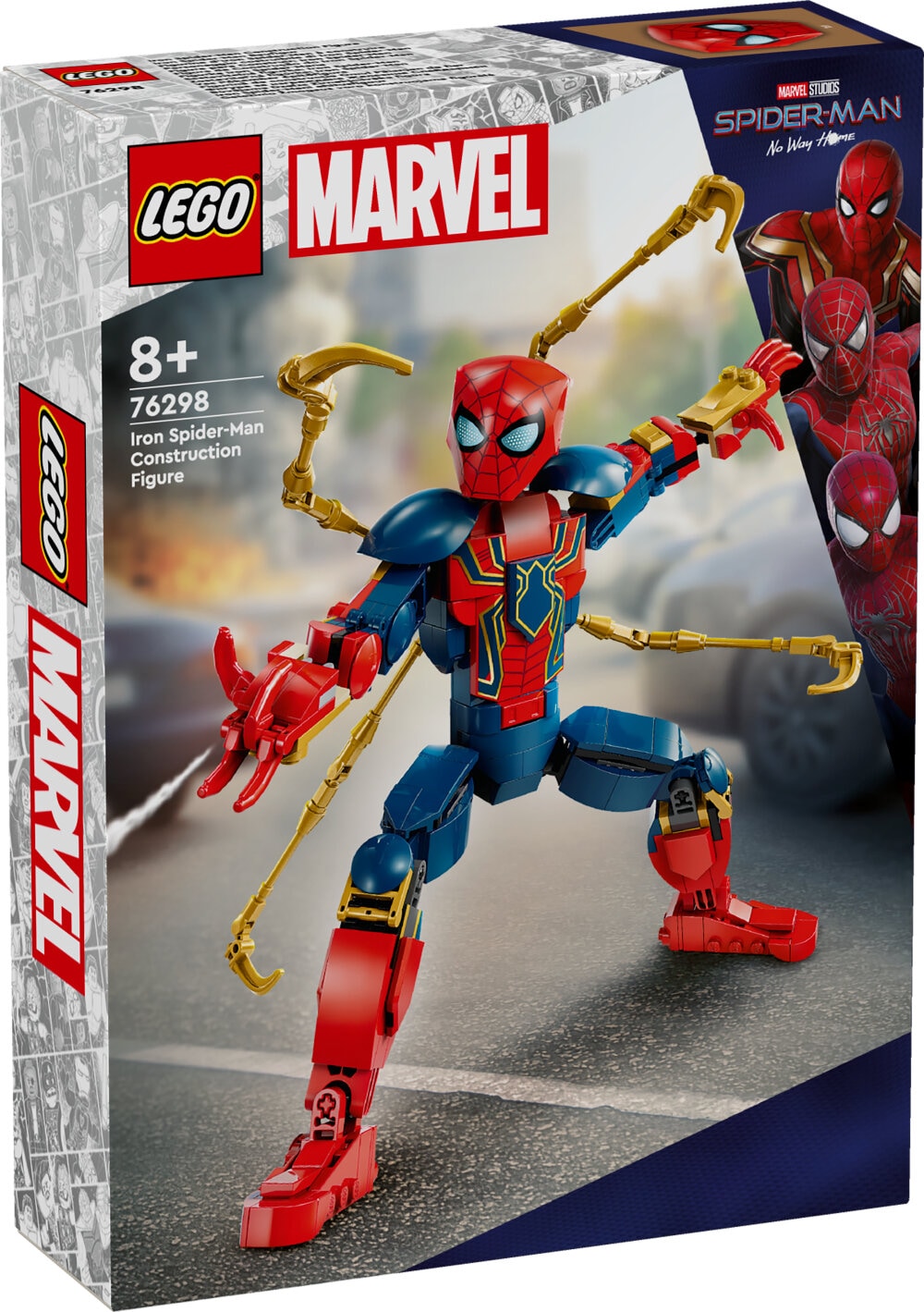 LEGO Marvel - Rakennettava Iron Spider-Man ‑hahmo 8+