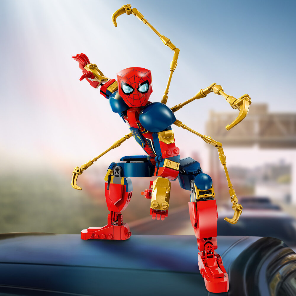 LEGO Marvel - Rakennettava Iron Spider-Man ‑hahmo 8+