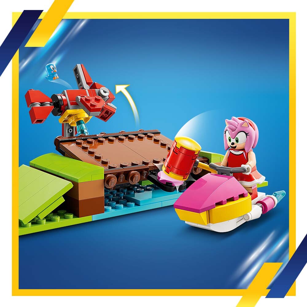 LEGO Sonic The Hedgehog - Sonicin vihreän kukkulan silmukkahaaste 8+