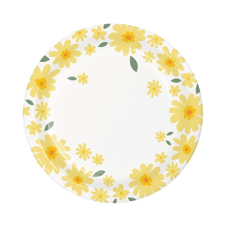 Sweet Daisy - Lautaset, 18 cm 8 kpl