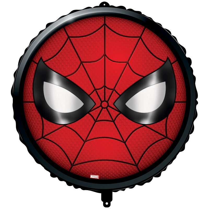Spiderman - Face Folioilmapallo ilmapallopainolla 46 cm