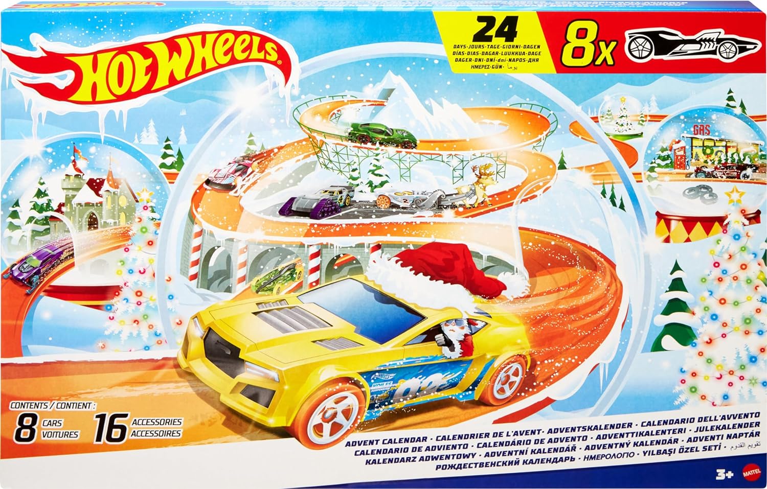 Hot Wheels joulukalenteri