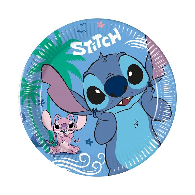 Lilo & Stitch - Lautaset 20 cm, 8 kpl