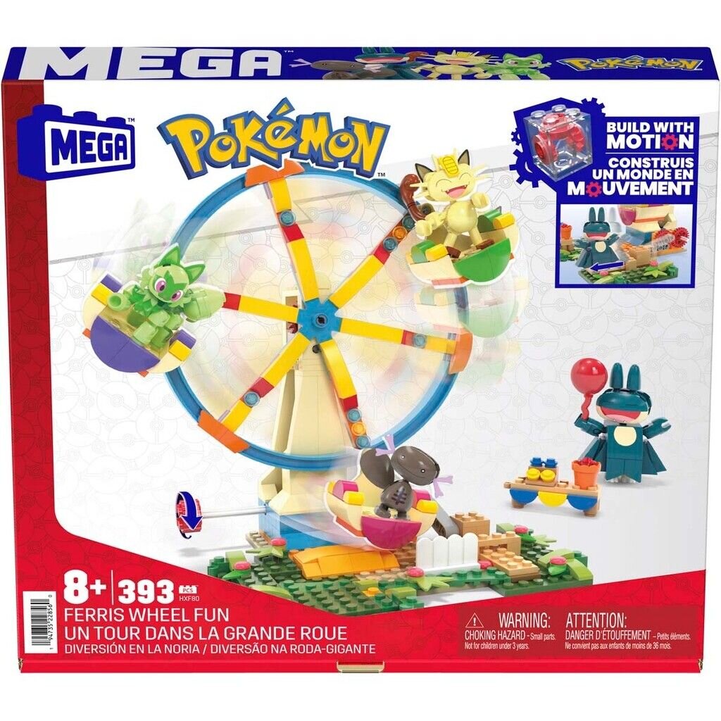 Pokemon-rakennussetti Mega Ferris Wheel