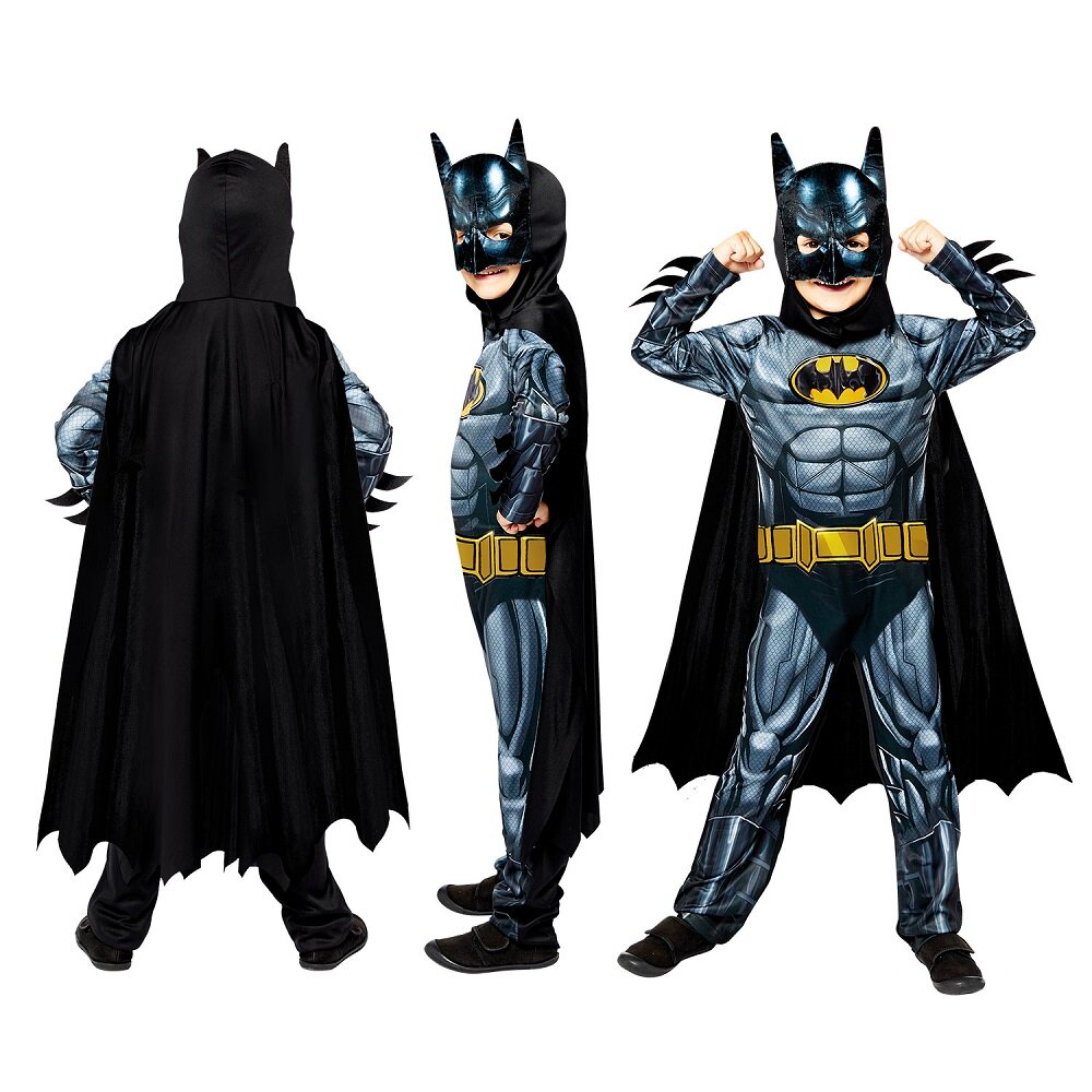 Batman Naamiaisasu Lapsille 4-6 vuotta (104-116 cm)