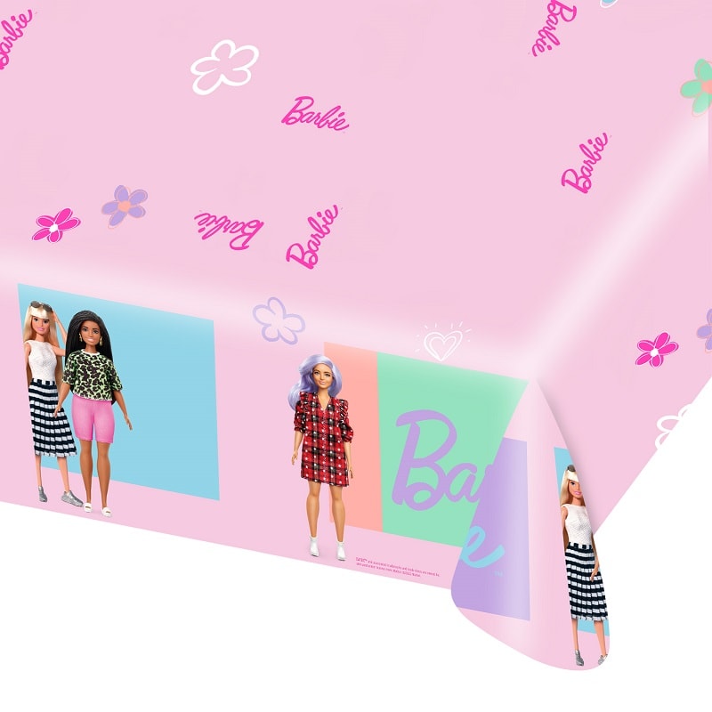 Barbie Sweet Life - Paperinen pöytäliina 120 x 180 cm
