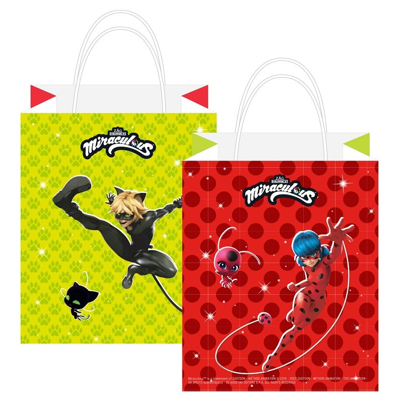 Miraculous Ladybug - Paperiset juhlapussit 8 kpl