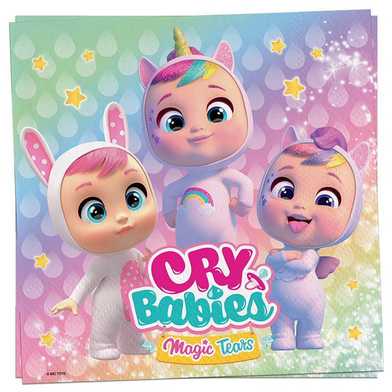 Cry Babies - Servetit 20 kpl