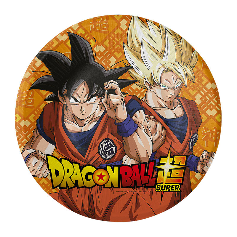 Dragon Ball - Lautaset, 18 cm 8 kpl