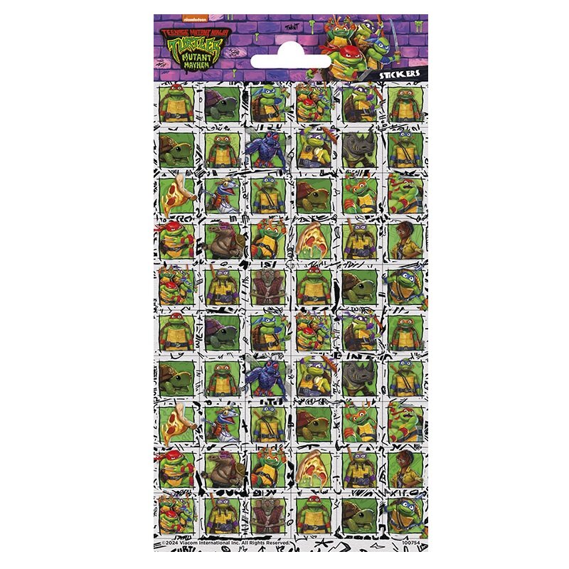 Ninja Turtles - Tarrat 60 kpl