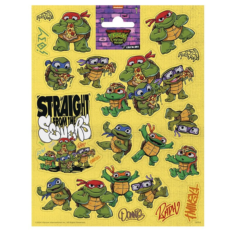 Ninja Turtles - Tarrat 18 kpl