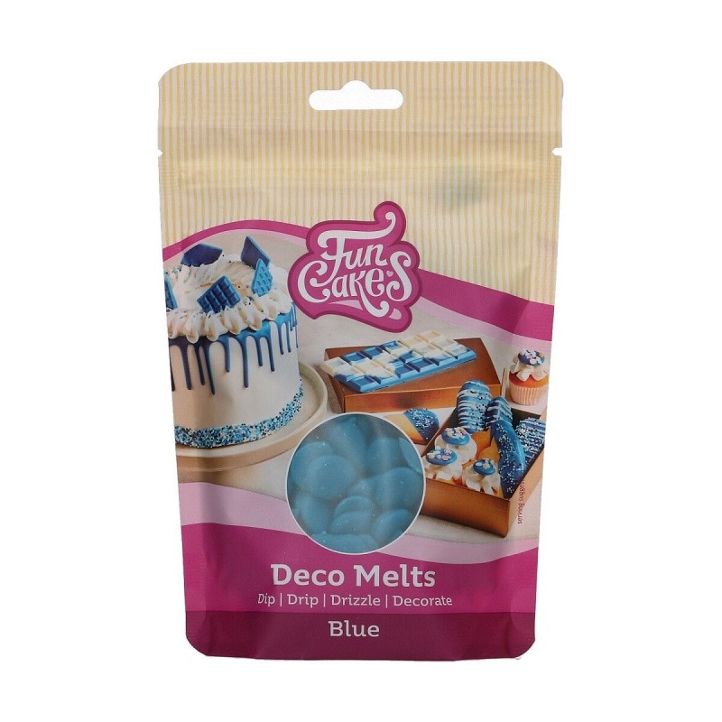 FunCakes - Deco Melts Sininen 250 grammaa