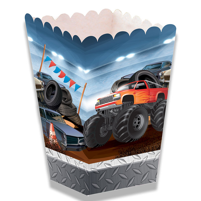 Monster Truck Popcornrasia 12 x 5 cm