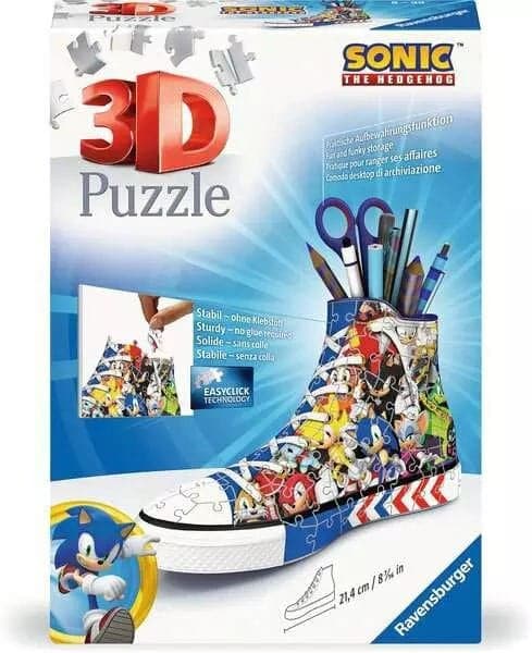 Ravensburger 3D Palapeli - Sonic The Hedgehog Sneaker 108 palaa